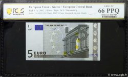 5 Euro EUROPE  2002 P.01y NEUF