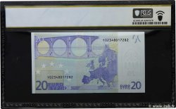 20 Euro EUROPA  2002 P.10y UNC