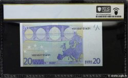 20 Euro EUROPA  2002 P.16y UNC