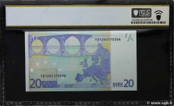 20 Euro EUROPA  2002 P.10f SC+