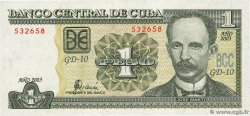 1 Peso CUBA  2003 P.121c NEUF