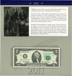 2 Dollars Set de présentation UNITED STATES OF AMERICA New York 2003 P.516b