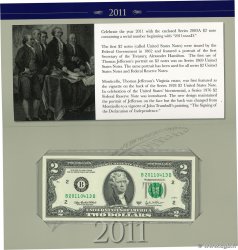 2 Dollars Set de présentation VEREINIGTE STAATEN VON AMERIKA New York 2003 P.516b