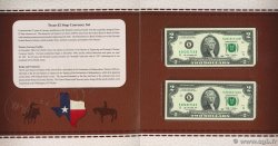 2 Dollars Set de présentation UNITED STATES OF AMERICA Dallas 2009 P.530A