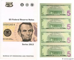 5 Dollars Set de présentation UNITED STATES OF AMERICA  2013 P.539 UNC