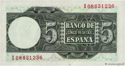 5 Pesetas SPANIEN  1948 P.136a fST+