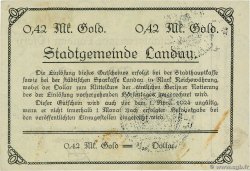 0,42 Mark Gold - 1/10 Dollar ALLEMAGNE Landau Pfalz 1923  SUP