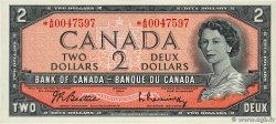 2 Dollars  Remplacement CANADA  1954 P.076br NEUF