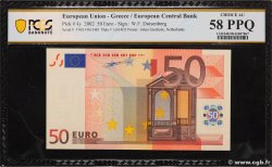 50 Euro EUROPE  2002 P.04y SPL