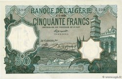 50 Francs ALGÉRIE  1920 P.080a
