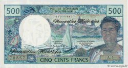 500 Francs NUOVE EBRIDI  1970 P.19a