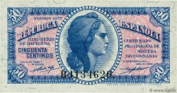 50 Centimos ESPAGNE  1937 P.093 pr.NEUF