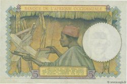 5 Francs AFRIQUE OCCIDENTALE FRANÇAISE (1895-1958)  1942 P.25 pr.SPL