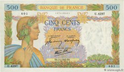 500 Francs LA PAIX FRANCE  1942 F.32.26