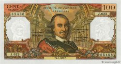 100 Francs CORNEILLE FRANCIA  1971 F.65.35