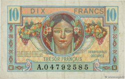 10 Francs TRÉSOR FRANÇAIS FRANCE  1947 VF.30.01 TTB