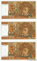 10 Francs BERLIOZ Consécutifs FRANCE  1975 F.63.10