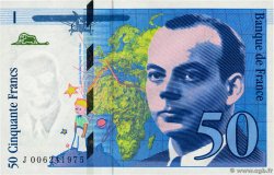 50 Francs SAINT-EXUPÉRY  FRANCE  1993 F.72.02