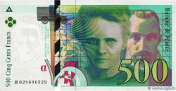 500 Francs PIERRE ET MARIE CURIE FRANCE  1994 F.76.01 pr.SPL