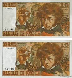 10 Francs BERLIOZ Consécutifs FRANCIA  1974 F.63.06 MBC+