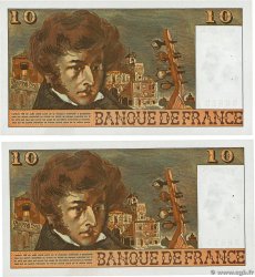 10 Francs BERLIOZ Lot FRANCIA  1975 F.63.11 EBC+