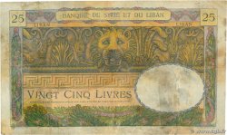 25 Livres LEBANON  1939 P.018 G