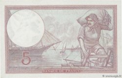 5 Francs FEMME CASQUÉE modifié FRANCE  1939 F.04.14 AU+