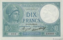 10 Francs MINERVE FRANCE  1936 F.06.17 SUP