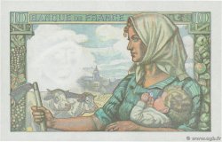 10 Francs MINEUR FRANCE  1942 F.08.05 UNC-
