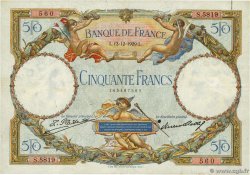 50 Francs LUC OLIVIER MERSON FRANCE  1929 F.15.03
