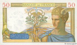50 Francs CÉRÈS modifié FRANCE  1939 F.18.26 TTB