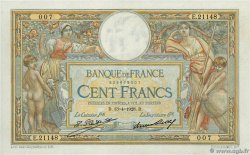 100 Francs LUC OLIVIER MERSON grands cartouches FRANCE  1928 F.24.07