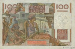 100 Francs JEUNE PAYSAN filigrane inversé FRANCIA  1952 F.28bis.02 q.BB
