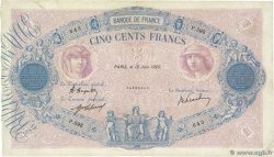 500 Francs BLEU ET ROSE FRANCE  1920 F.30.24