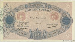 500 Francs BLEU ET ROSE FRANCE  1926 F.30.29 TB