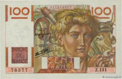 100 Francs JEUNE PAYSAN FRANCIA  1946 F.28.10