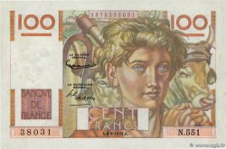 100 Francs JEUNE PAYSAN FRANCE  1953 F.28.38