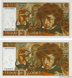 10 Francs BERLIOZ Lot FRANCE  1972 F.63.01 SPL