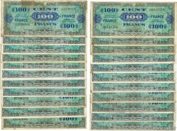 100 Francs FRANCE Lot FRANCIA  1945 VF.25(Lot) MB