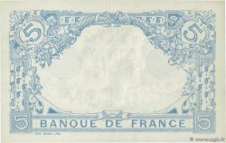 5 Francs BLEU Numéro spécial FRANKREICH  1916 F.02.40 fST