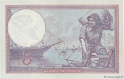 5 Francs FEMME CASQUÉE FRANKREICH  1926 F.03.10 fVZ