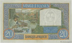20 Francs TRAVAIL ET SCIENCE FRANKREICH  1941 F.12.20 VZ