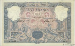 100 Francs BLEU ET ROSE  FRANCE  1900 F.21.14