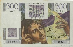 500 Francs CHATEAUBRIAND FRANCE  1947 F.34.07