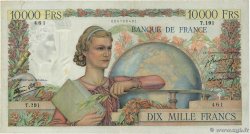 10000 Francs GÉNIE FRANÇAIS FRANCIA  1946 F.50.08 BC+