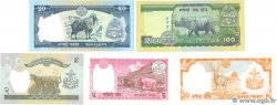 2, 5, 20, 50 et 100 Rupees Lot NEPAL  1973 P.23a, P.29b, P.32a, P.33c Et P.49 fST+