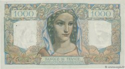 1000 Francs MINERVE ET HERCULE FRANKREICH  1945 F.41.08 fVZ