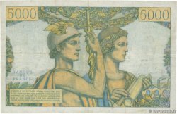 5000 Francs TERRE ET MER FRANCIA  1956 F.48.11 BC