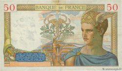 50 Francs CÉRÈS FRANKREICH  1937 F.17.34 fSS