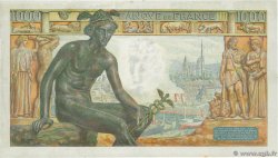 1000 Francs DÉESSE DÉMÉTER FRANKREICH  1942 F.40.03 VZ